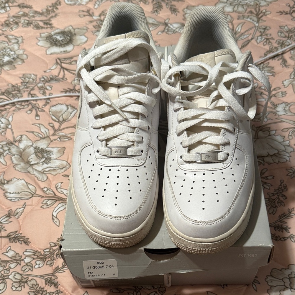 Classic White Athletic Shoes